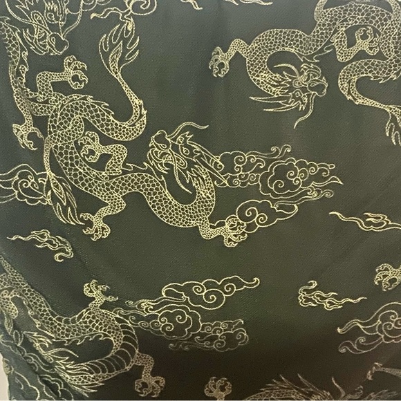 Black Ruched mesh drawstring skirt + Mesh tee - Picture 3 of 3